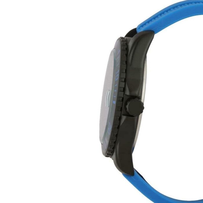 DANIEL KLEIN Analog Black Dial Blue Strap Watch for Men - (DK.1.12856-5) - Image 2