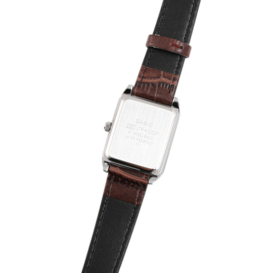 Casio LTP-V007L-7B2 Brown Leather Watch for Women - Image 6