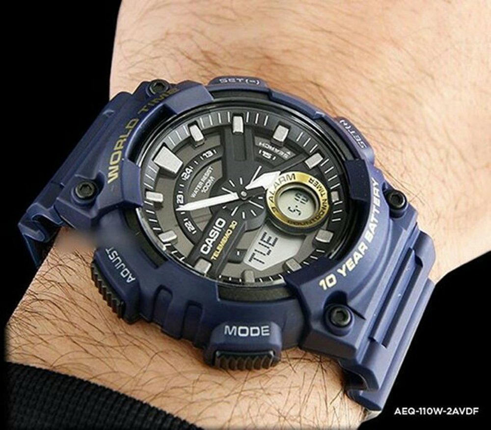 CASIO AEQ-110W-2AVDF Men Watch - Image 4