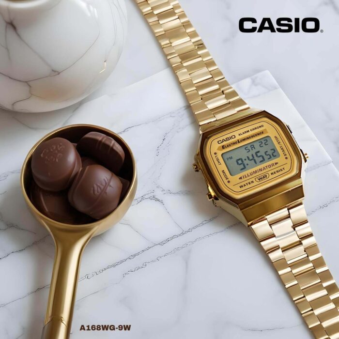 Casio General Unisex Watch A168WG-9WDF - Image 5