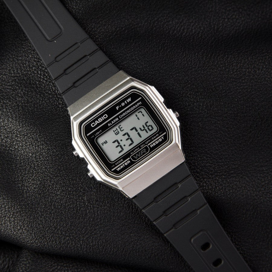 CASIO Vintage Unisex Watch F-91WM-7ADF - Image 3