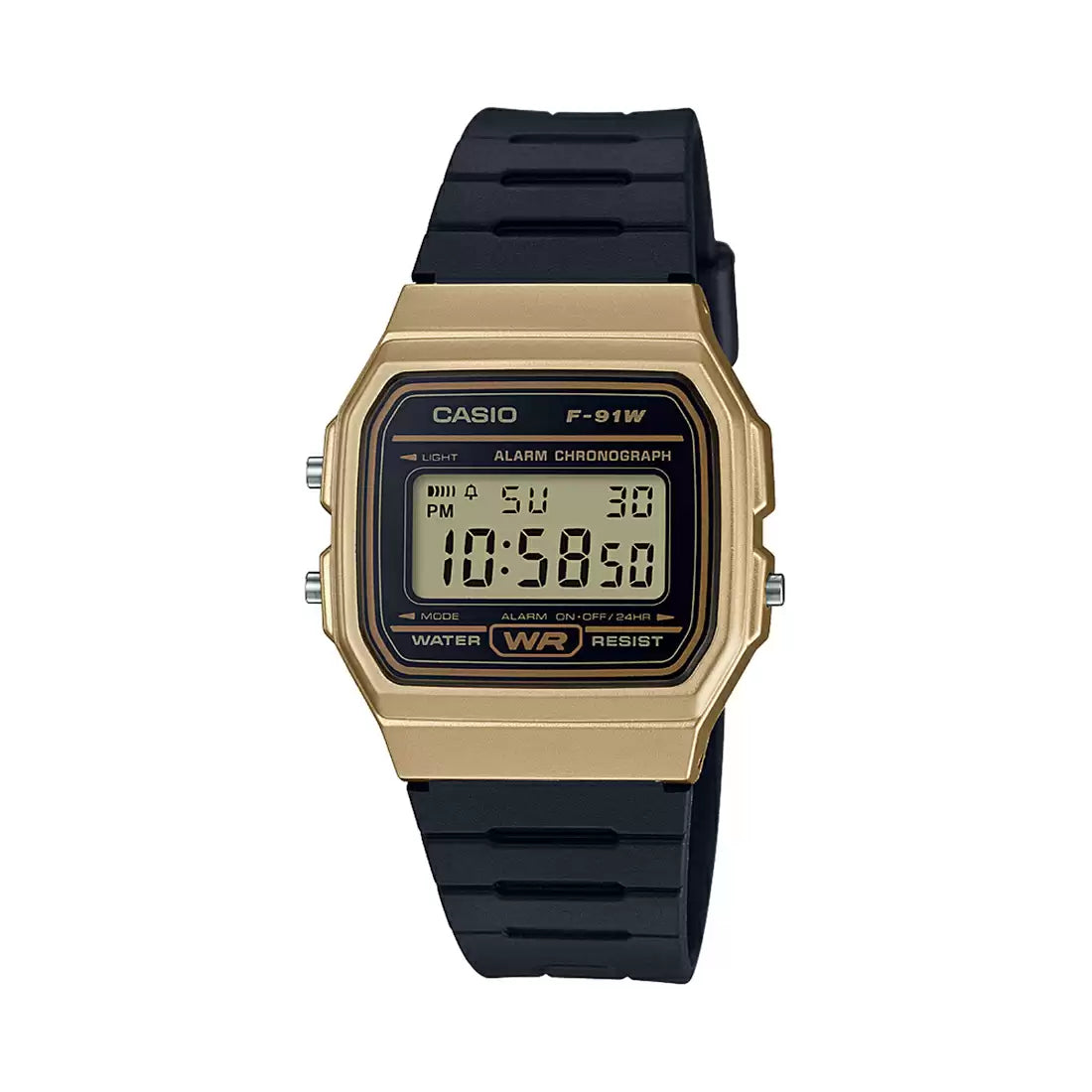 Casio Vintage Digital Resin Belt Watch F-91WM-9ADF