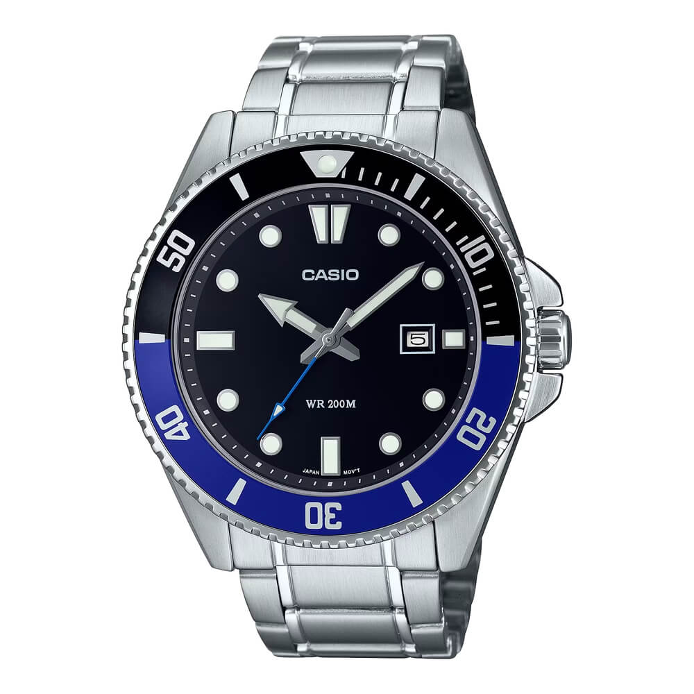 Casio Standard Duro Date Watch MDV-107D-1A2VDF