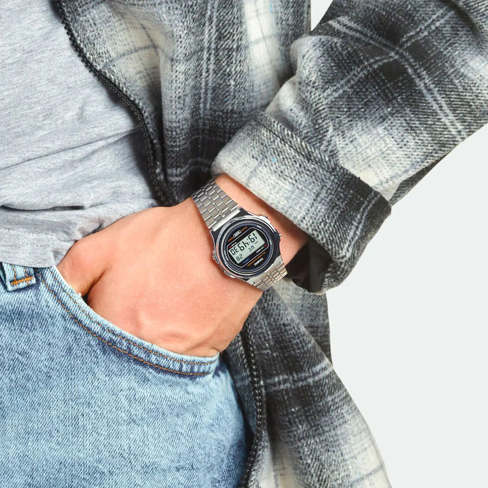 CASIO Vintage Digital Unisex Watch A171WE-1ADF - Image 3