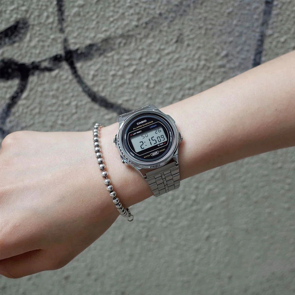 CASIO Vintage Digital Unisex Watch A171WE-1ADF - Image 4