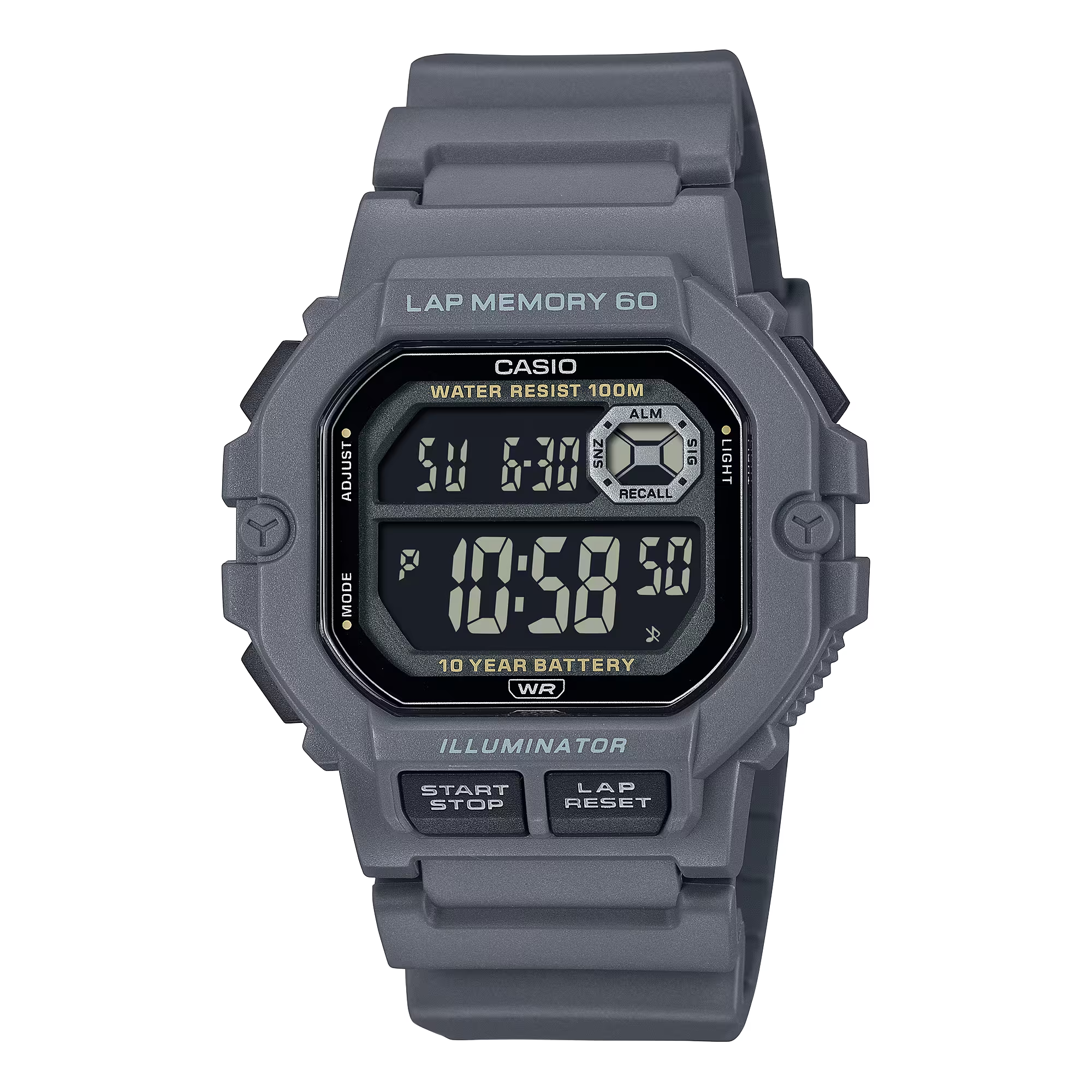 Casio Sporty Digital Black Dial Men's Watch | WS-1400H-8BVDF