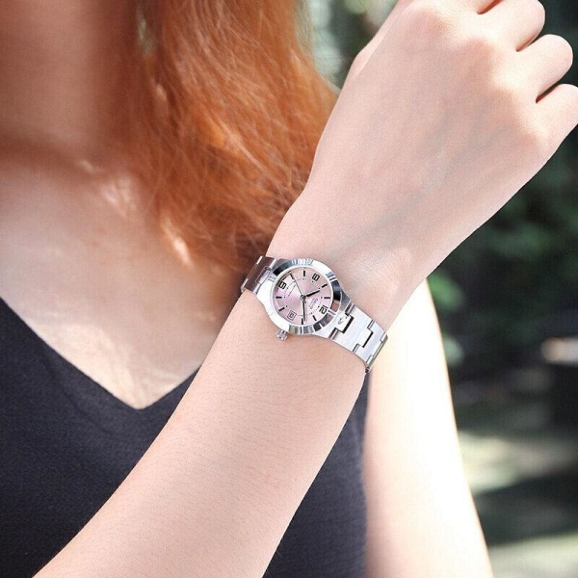 Casio LTP-1241D-4A3DF Silver Stainless Steel Strap Watch for Women - Image 2