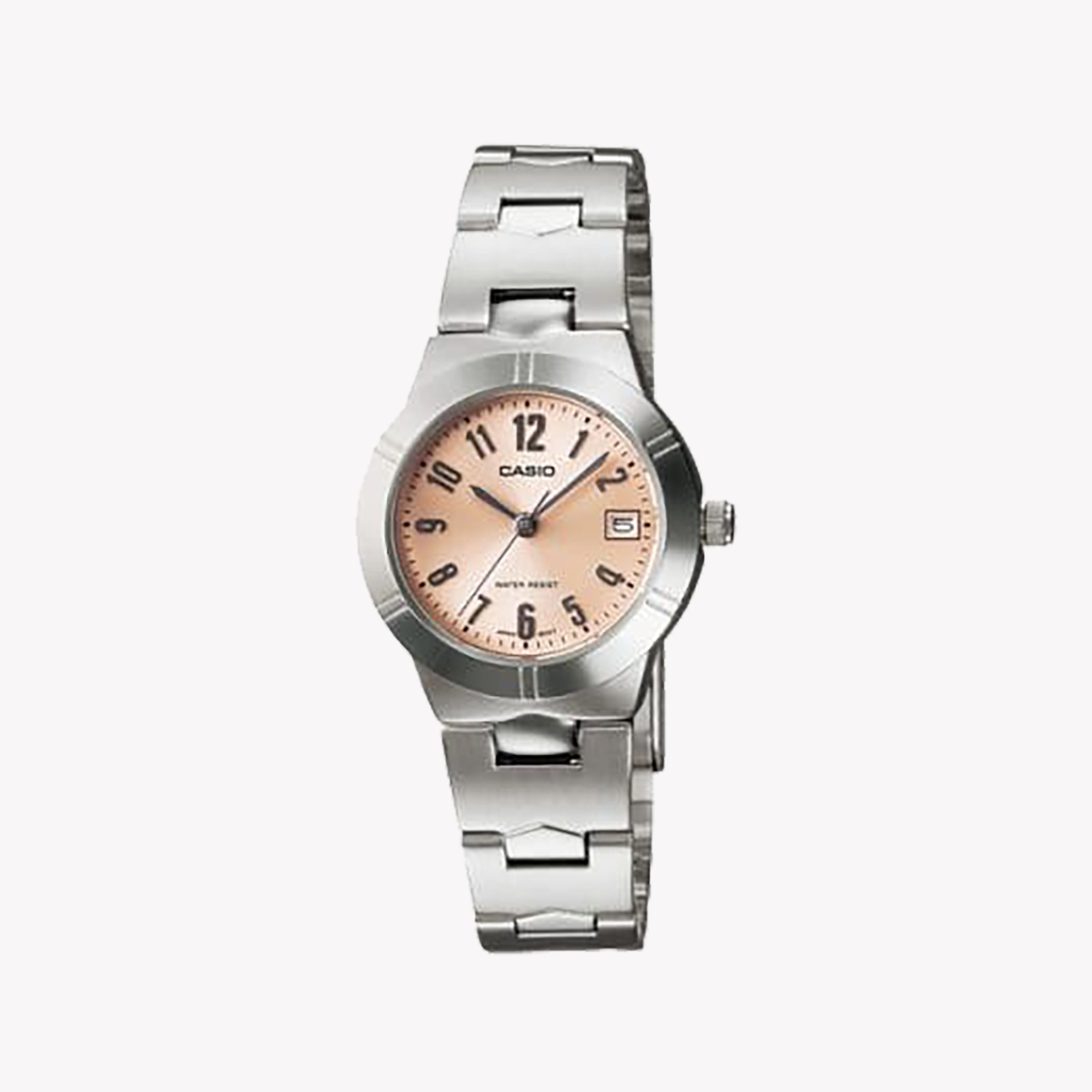 Casio LTP-1241D-4A3DF Silver Stainless Steel Strap Watch for Women