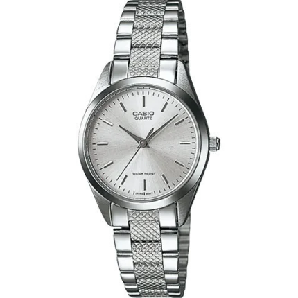 Casio LTP-1274D-7ADF Silver Stainless Steel Strap Watch for Women